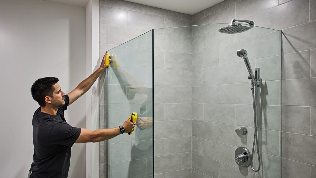 Shower Glass Installation
