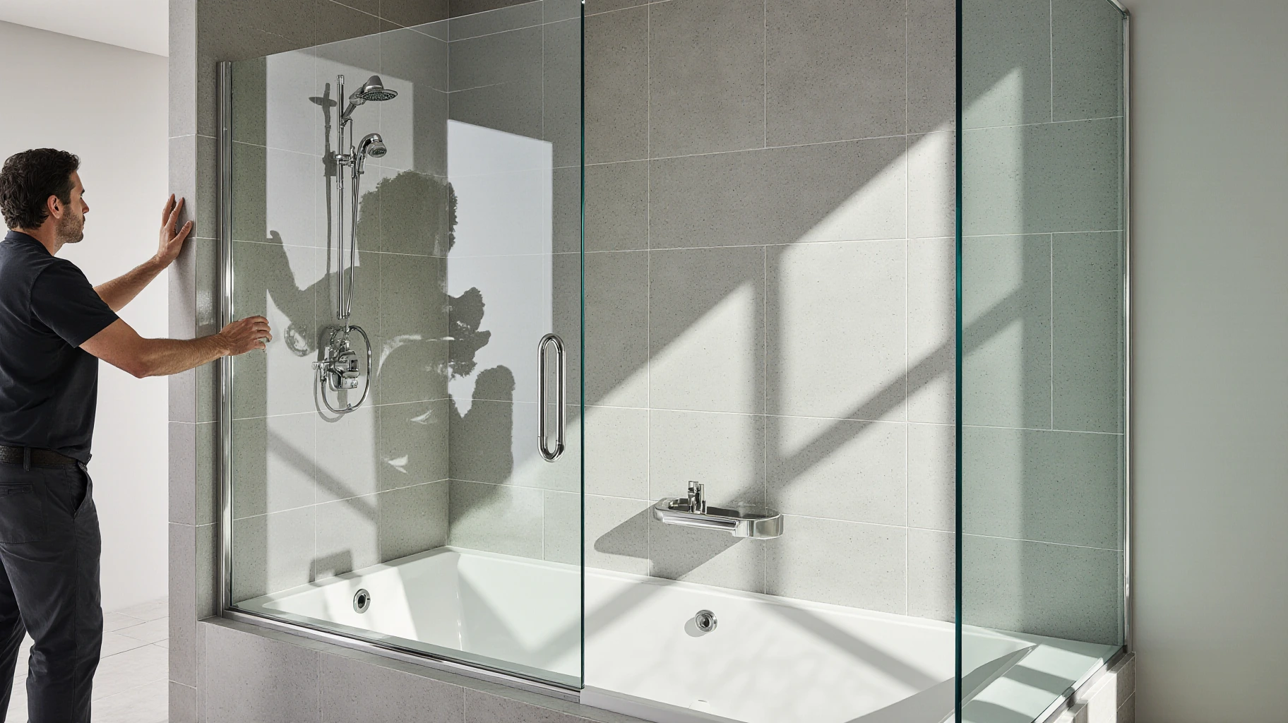 Install Glass Shower Door On Tub