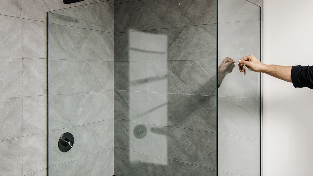 Shower Glass Panel Half Wall Cost