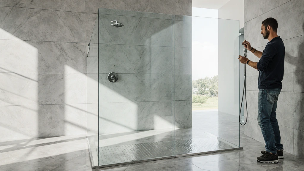 Half Wall Glass Panel