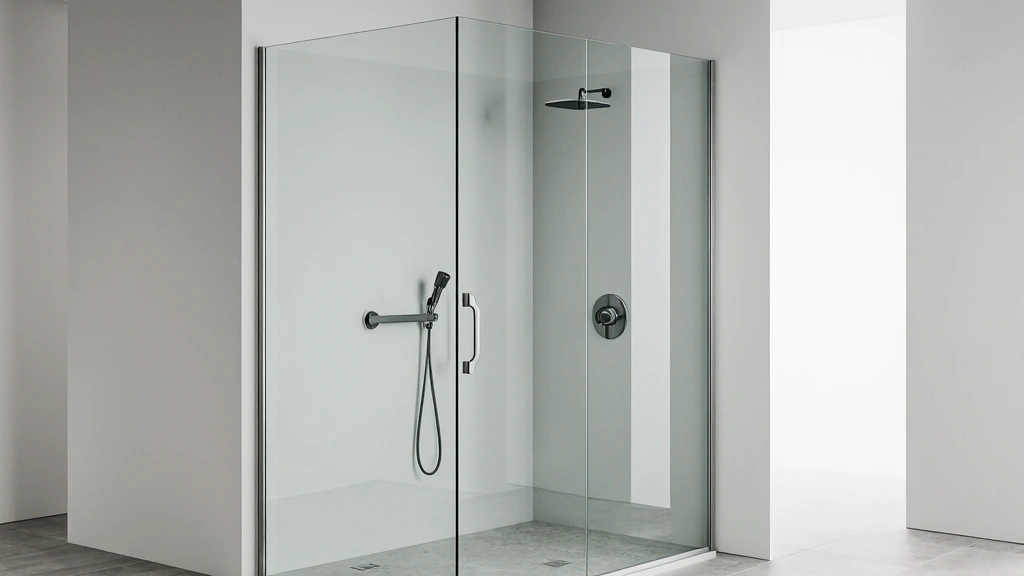 Frameless Shower Glass Panel