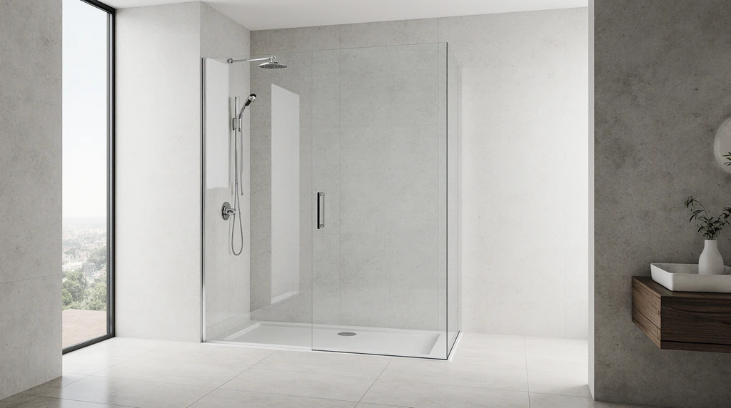 Frameless Glass Tub Enclosure