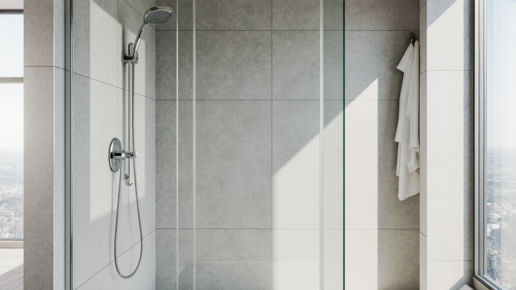 Frameless Shower Enclosure