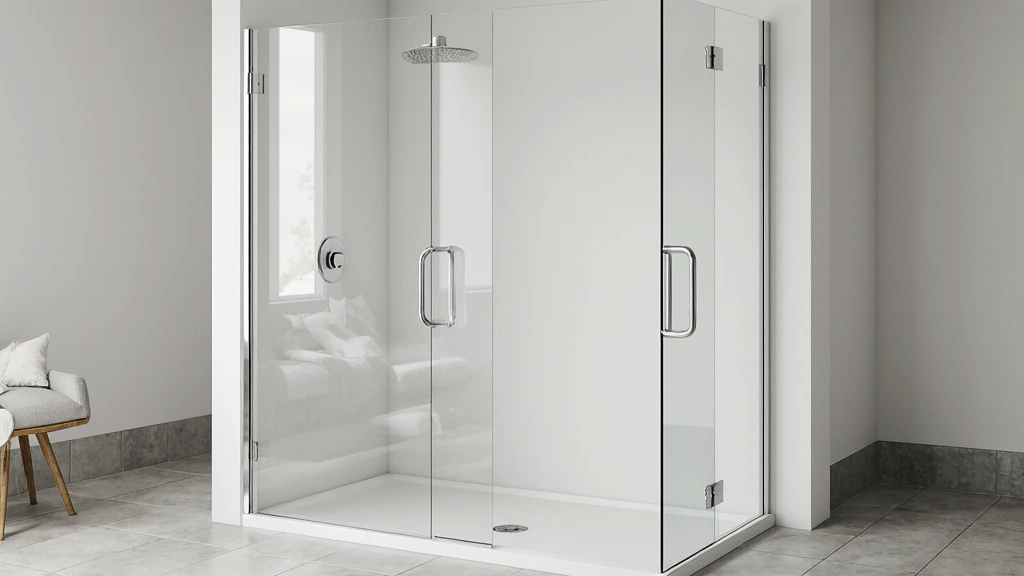 Tempered Glass Shower Door