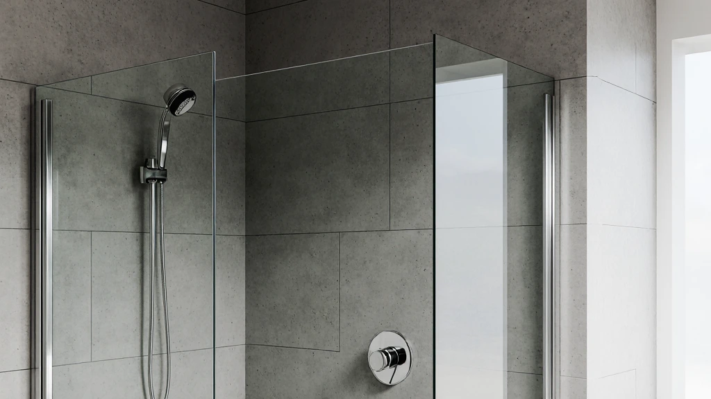 Tempered Glass Shower Enclosure