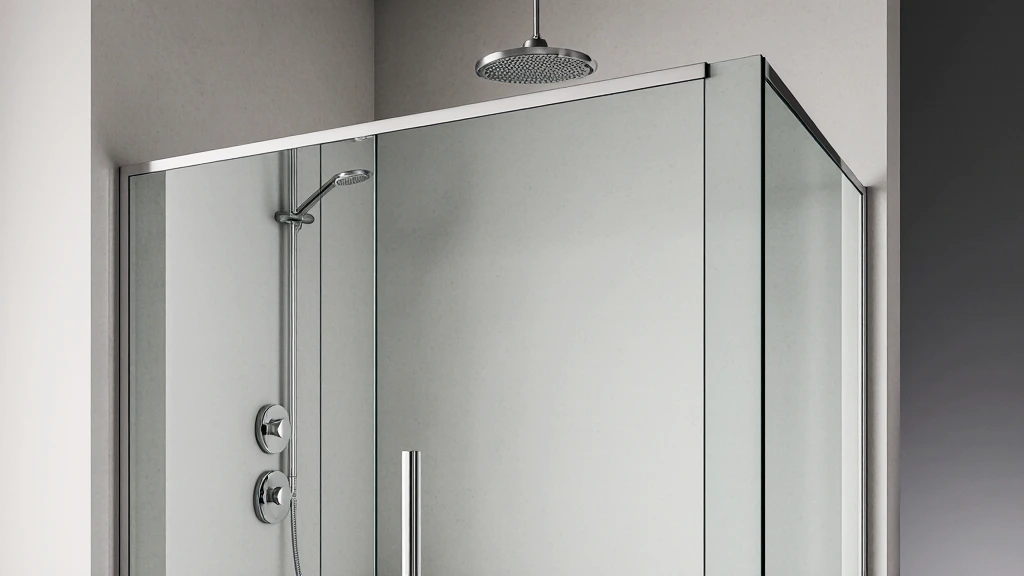 Tempered Glass Sliding Shower Doors