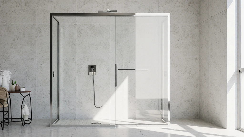 Frosted Shower Glass