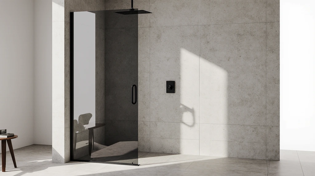 Opaque Glass Shower Doors
