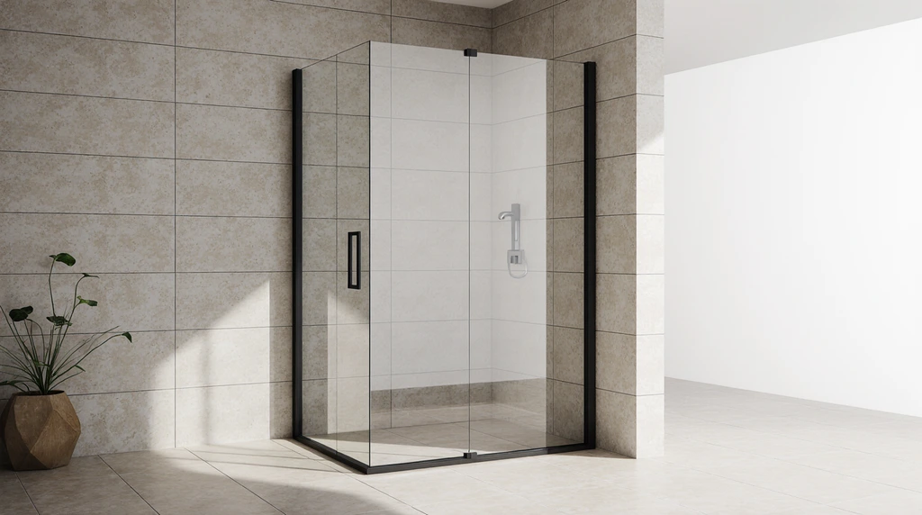 Stationary Shower Glass