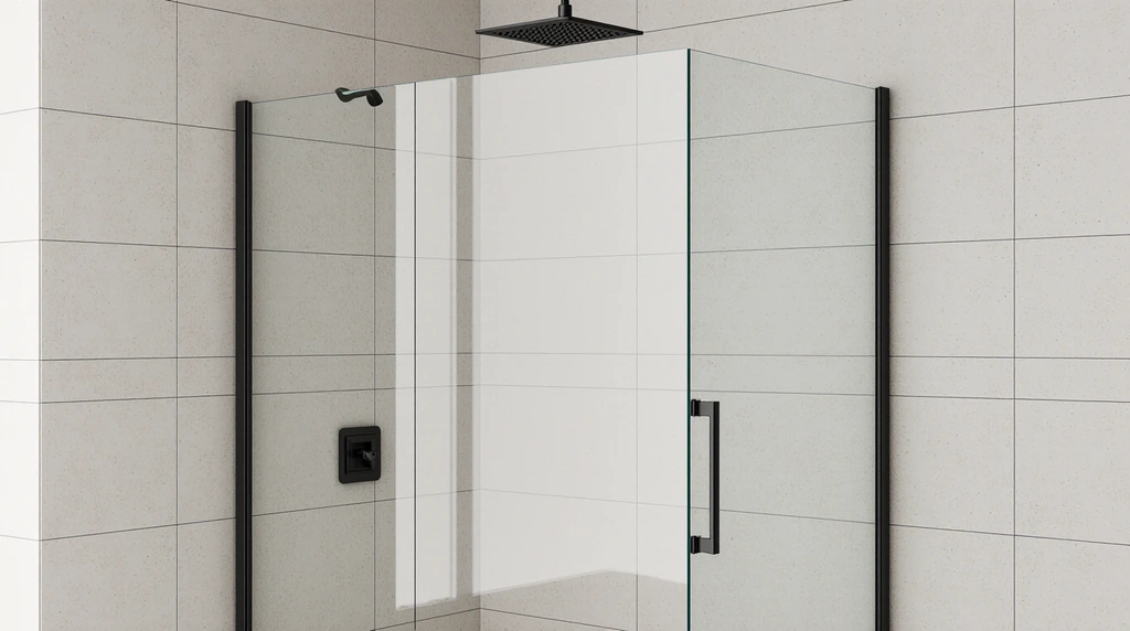 Stationary Glass Shower Door