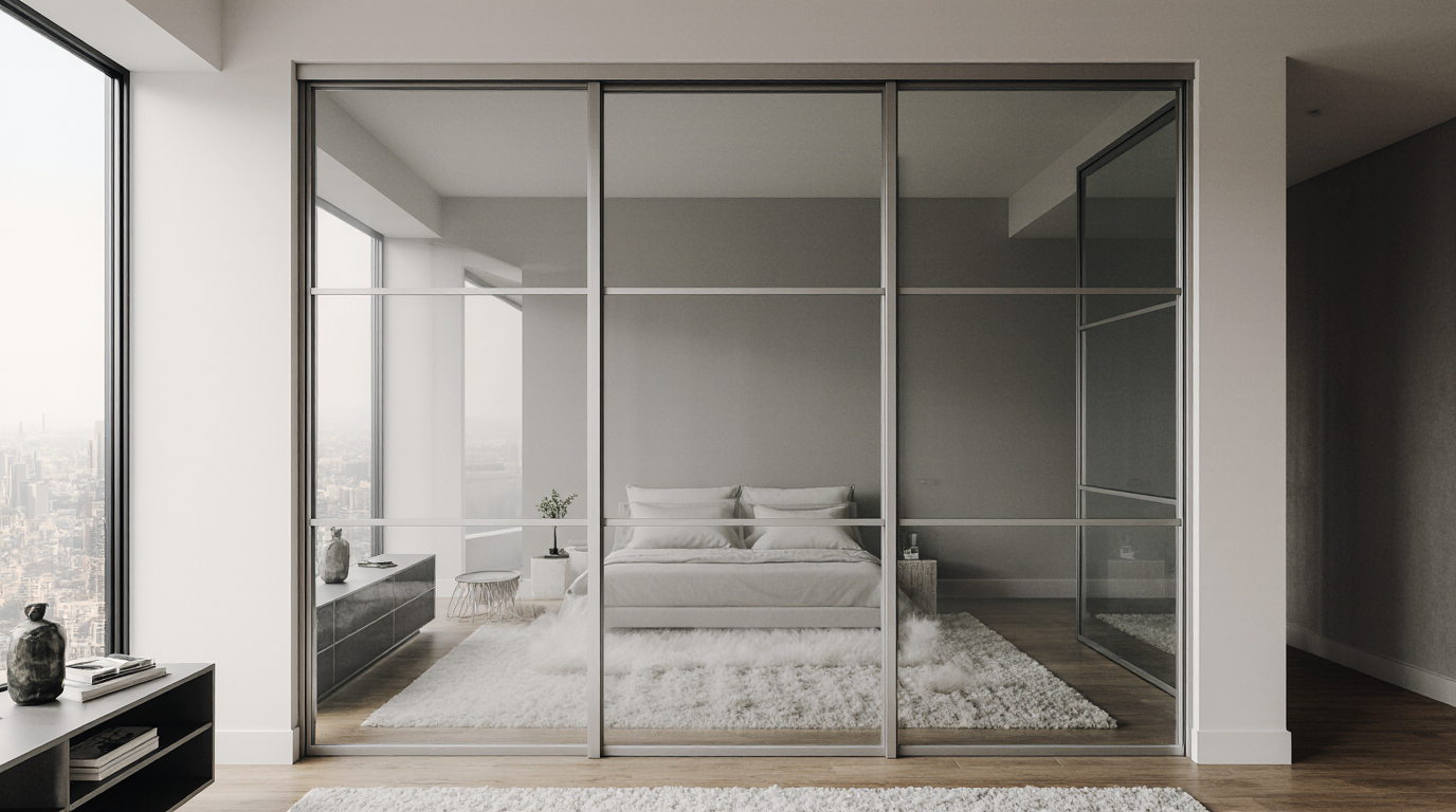 Sliding Glass Closet Doors