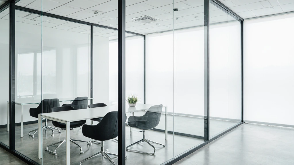 Glass Wall Panels for Office