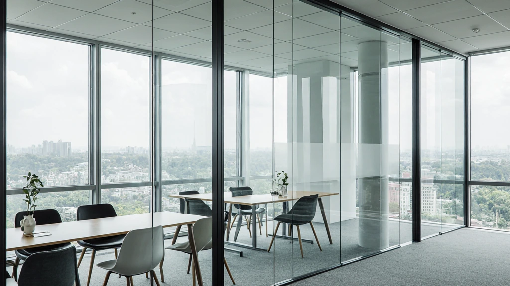 Glass Room Divider Panels