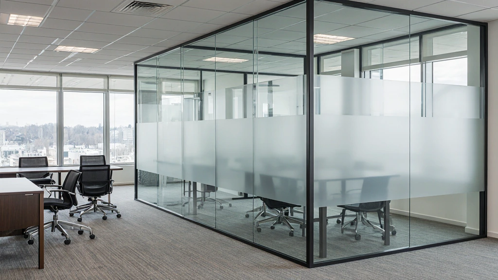 Commercial Interior Glass Wall Systems