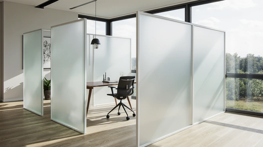 Glass Wall for Home Office