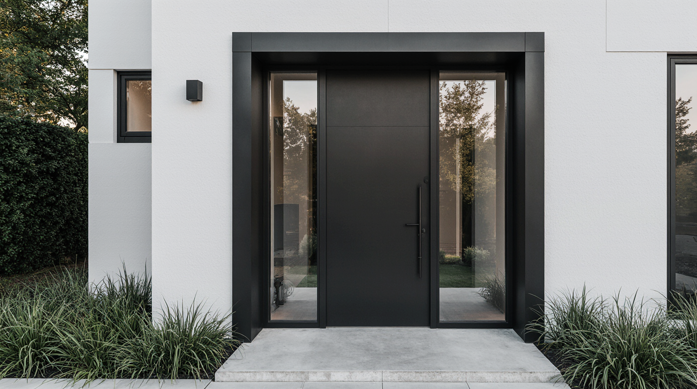 Modern Front Doors With Glass