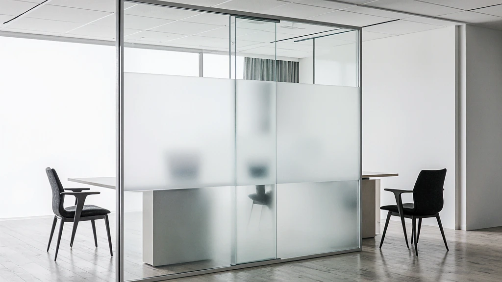 Frameless Glass Office Walls