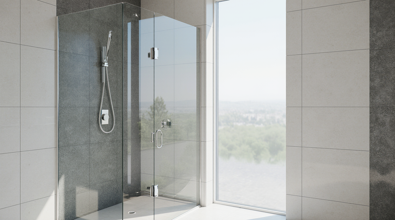 Bathroom Shower Glass Wall
