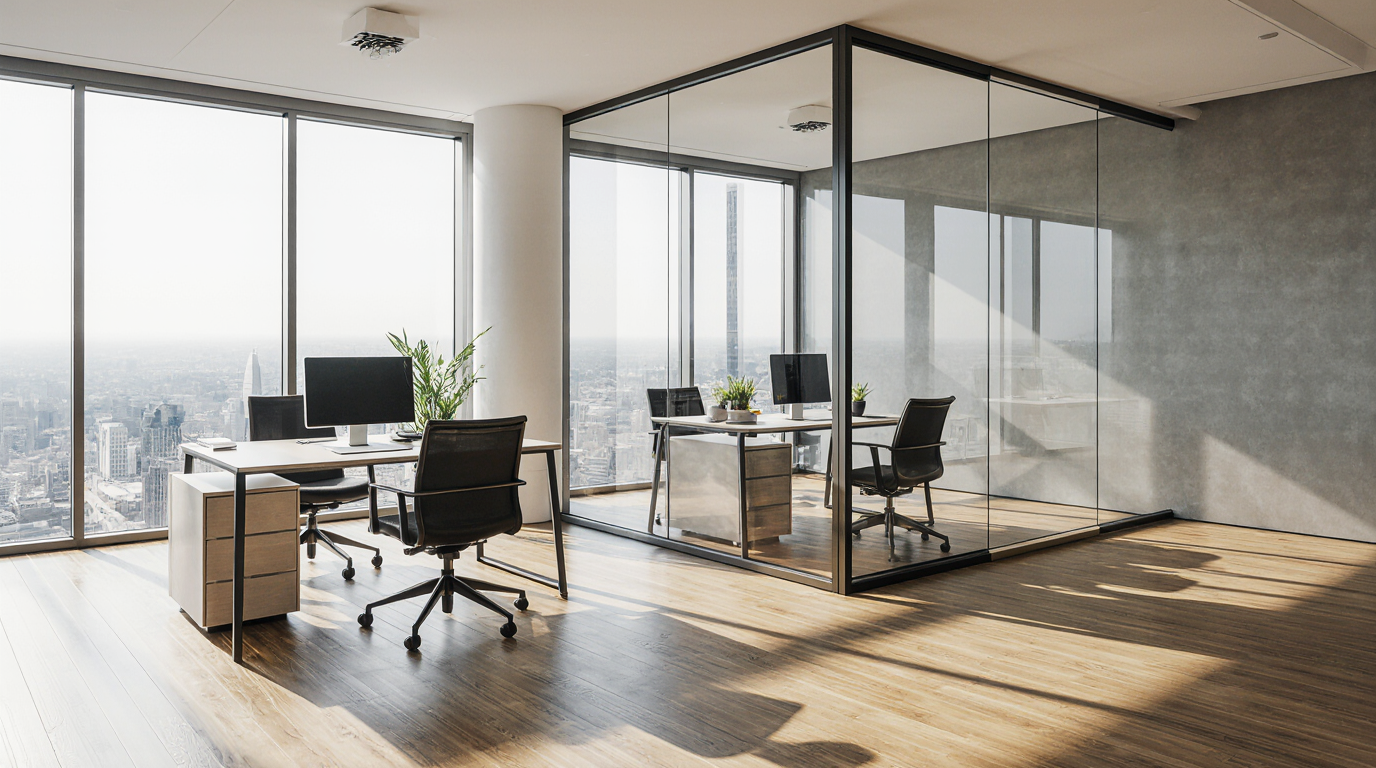 Glass Office Cubicles