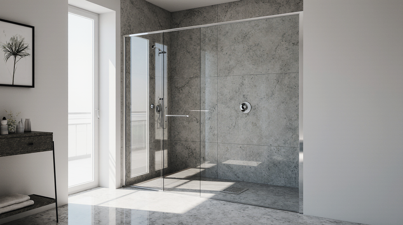 Bathroom Glass Panel