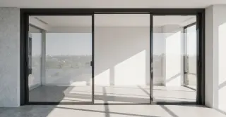 3 Panel Sliding Glass Door