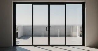 4 Panel Sliding Glass Door