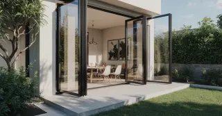 Bifold Glass Patio Doors