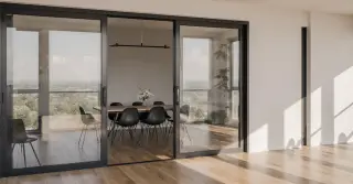 Double Pane Sliding Glass Door