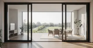 Double Sliding Glass Doors