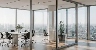 Modular Glass Office Partitions